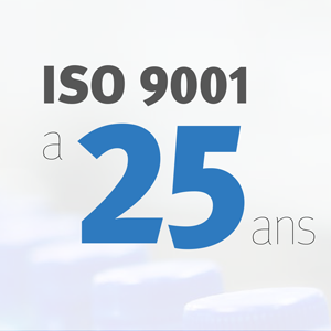 Infographie: ISO 9001 a 25 ans