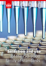 Cover page: Selection and use of the ISO 9000 family of standards