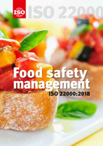 Página de portada: Food safety management - ISO 22000:2018