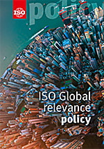 Página de portada: ISO Global relevance policy